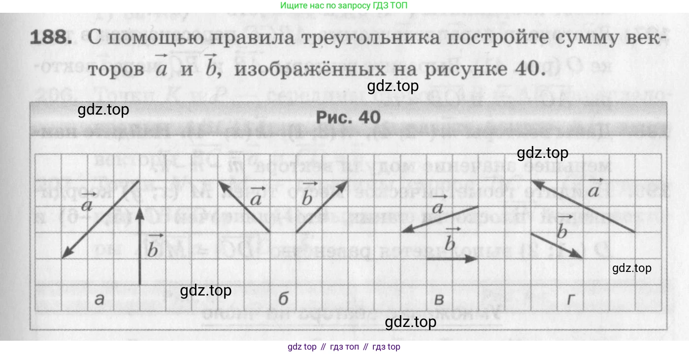 ГДЗ Геометрия, 9 класс Дидактические материалы, авторы: Мерзляк Аркадий Григорьевич, Полонский Виталий Борисович, Рабинович Ефим Михайлович, Якир Михаил Семёнович, издательство Просвещение, Москва, 2021, страница 55, номер 188, Условие 2017