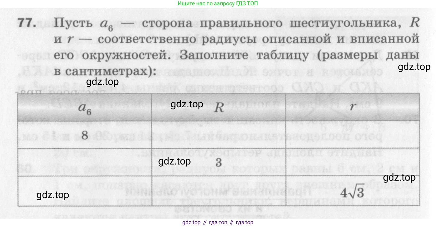 ГДЗ Геометрия, 9 класс Дидактические материалы, авторы: Мерзляк Аркадий Григорьевич, Полонский Виталий Борисович, Рабинович Ефим Михайлович, Якир Михаил Семёнович, издательство Просвещение, Москва, 2021, страница 76, номер 77, Условие 2017