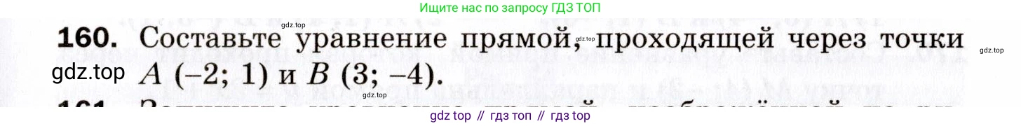 ГДЗ Геометрия, 9 класс Дидактические материалы, авторы: Мерзляк Аркадий Григорьевич, Полонский Виталий Борисович, Рабинович Ефим Михайлович, Якир Михаил Семёнович, издательство Просвещение, Москва, 2021, страница 83, номер 160, Условие 2021