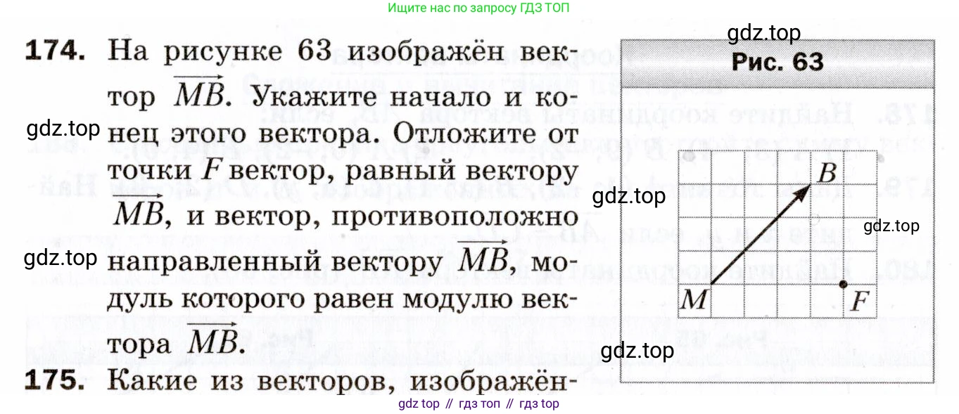 ГДЗ Геометрия, 9 класс Дидактические материалы, авторы: Мерзляк Аркадий Григорьевич, Полонский Виталий Борисович, Рабинович Ефим Михайлович, Якир Михаил Семёнович, издательство Просвещение, Москва, 2021, страница 85, номер 174, Условие 2021