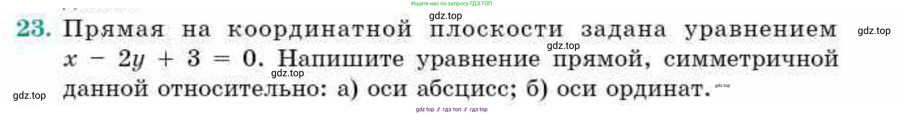 ГДЗ Геометрия, 9 класс Учебник, авторы: Смирнов Владимир Алексеевич, Туяков Есенкельды Алыбаевич, издательство Мектеп, Алматы, 2019, страница 54, номер 23, Условие