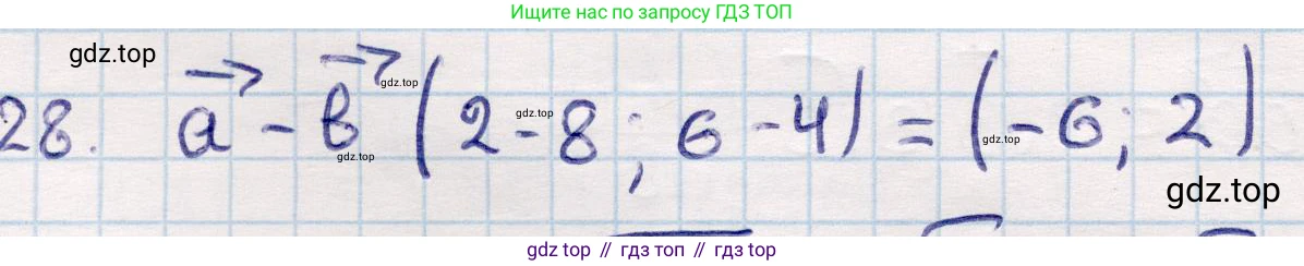 ГДЗ Геометрия, 9 класс Учебник, авторы: Смирнов Владимир Алексеевич, Туяков Есенкельды Алыбаевич, издательство Мектеп, Алматы, 2019, страница 152, номер 28, Решение