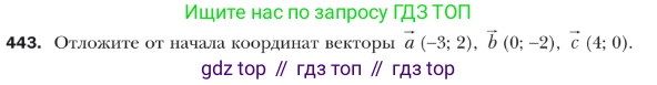 ГДЗ Геометрия, 9 класс Учебник, авторы: Мерзляк Аркадий Григорьевич, Полонский Виталий Борисович, Якир Михаил Семёнович, издательство Просвещение, Москва, 2019, оранжевого цвета, страница 111, номер 443, Условие