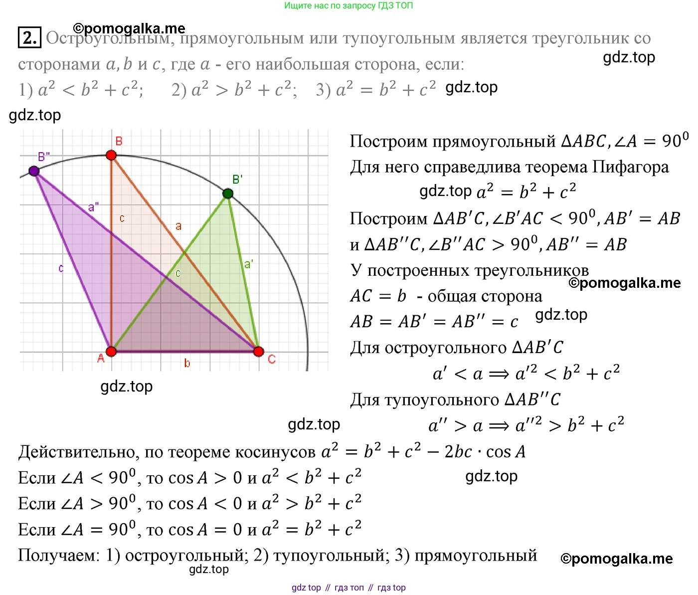 ГДЗ Геометрия, 9 класс Учебник, авторы: Мерзляк Аркадий Григорьевич, Полонский Виталий Борисович, Якир Михаил Семёнович, издательство Просвещение, Москва, 2019, оранжевого цвета, страница 15, номер 2, Решение 4