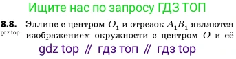 ГДЗ Геометрия, 10 класс Учебник, авторы: Мерзляк Аркадий Григорьевич, Поляков Виталий Михайлович, Номировский Дмитрий Анатольевич, издательство Вентана-граф, Москва, 2017, зелёного цвета, страница 91, номер 8.8, Условие