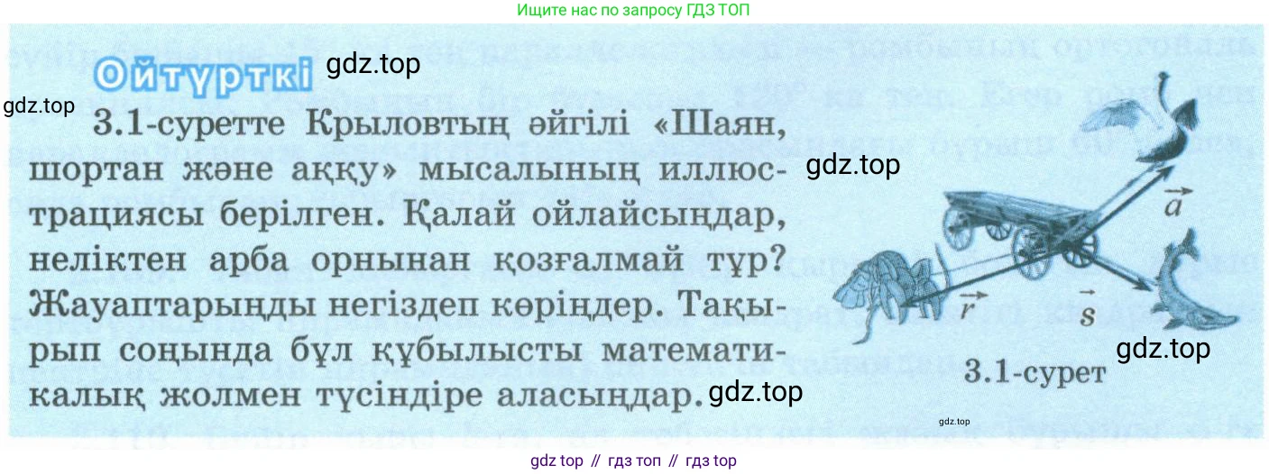 ГДЗ Геометрия, 10 класс Учебник, авторы: Шыныбеков Абдухали Насырович, Шыныбеков Данияр Абдухалиевич, Жумабаев Ринат Нурланович, издательство Атамұра, Алматы, 2019, страница 66, Условия kz