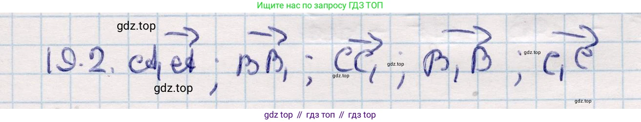 ГДЗ Геометрия, 10 класс Учебник, авторы: Смирнов Виктор Анатольевич, Туяков Есенкельды Алыбаевич, издательство Мектеп, Алматы, 2019, страница 99, номер 19.2, Решение