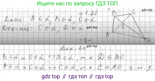 ГДЗ Геометрия, 10 класс Учебник, авторы: Мерзляк Аркадий Григорьевич, Номировский Дмитрий Анатольевич, Полонский Виталий Борисович, Якир Михаил Семёнович, издательство Просвещение, Москва, 2017, оранжевого цвета, страница 12, номер 20, Решение 2