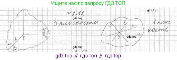 ГДЗ Геометрия, 10 класс Учебник, авторы: Мерзляк Аркадий Григорьевич, Номировский Дмитрий Анатольевич, Полонский Виталий Борисович, Якир Михаил Семёнович, издательство Просвещение, Москва, 2017, оранжевого цвета, страница 15, номер 12, Решение 2