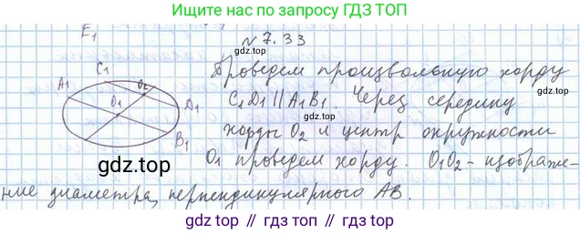 ГДЗ Геометрия, 10 класс Учебник, авторы: Мерзляк Аркадий Григорьевич, Номировский Дмитрий Анатольевич, Полонский Виталий Борисович, Якир Михаил Семёнович, издательство Просвещение, Москва, 2017, оранжевого цвета, страница 72, номер 33, Решение 2