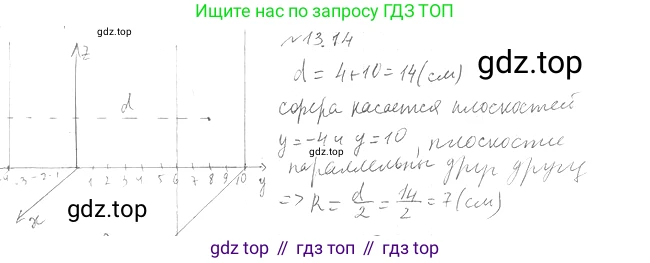 Геометрия, 11 класс Учебник, авторы: Мерзляк Аркадий Григорьевич, Номировский Дмитрий Анатольевич, Полонский Виталий Борисович, Якир Михаил Семёнович, издательство Просвещение, Москва, 2019, страница 101, номер 14, Решение 2