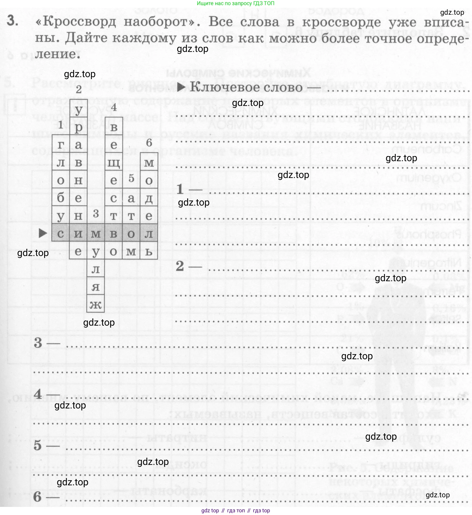 Химия, 7 класс рабочая тетрадь, автор: Габриелян Олег Саргисович, издательство Просвещение, Москва, 2021, страница 21, номер 3, Условие