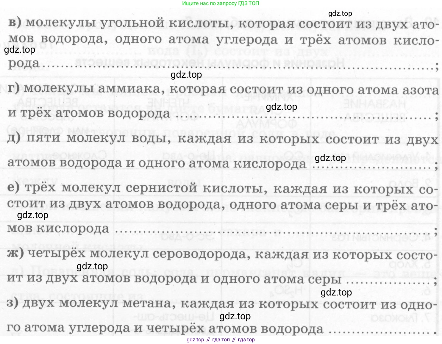 Химия, 7 класс рабочая тетрадь, автор: Габриелян Олег Саргисович, издательство Просвещение, Москва, 2021, страница 24, номер 8, Условие (продолжение 2)