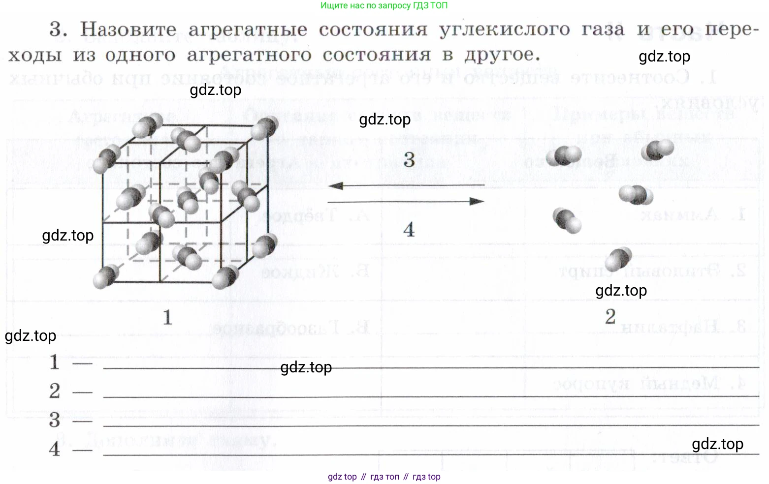 Химия, 7 класс рабочая тетрадь, авторы: Габриелян Олег Саргисович, Сладков Сергей Анатольевич, Остроумов Игорь Геннадьевич, издательство Просвещение, Москва, 2018, белого цвета, страница 18, номер 3, Условие