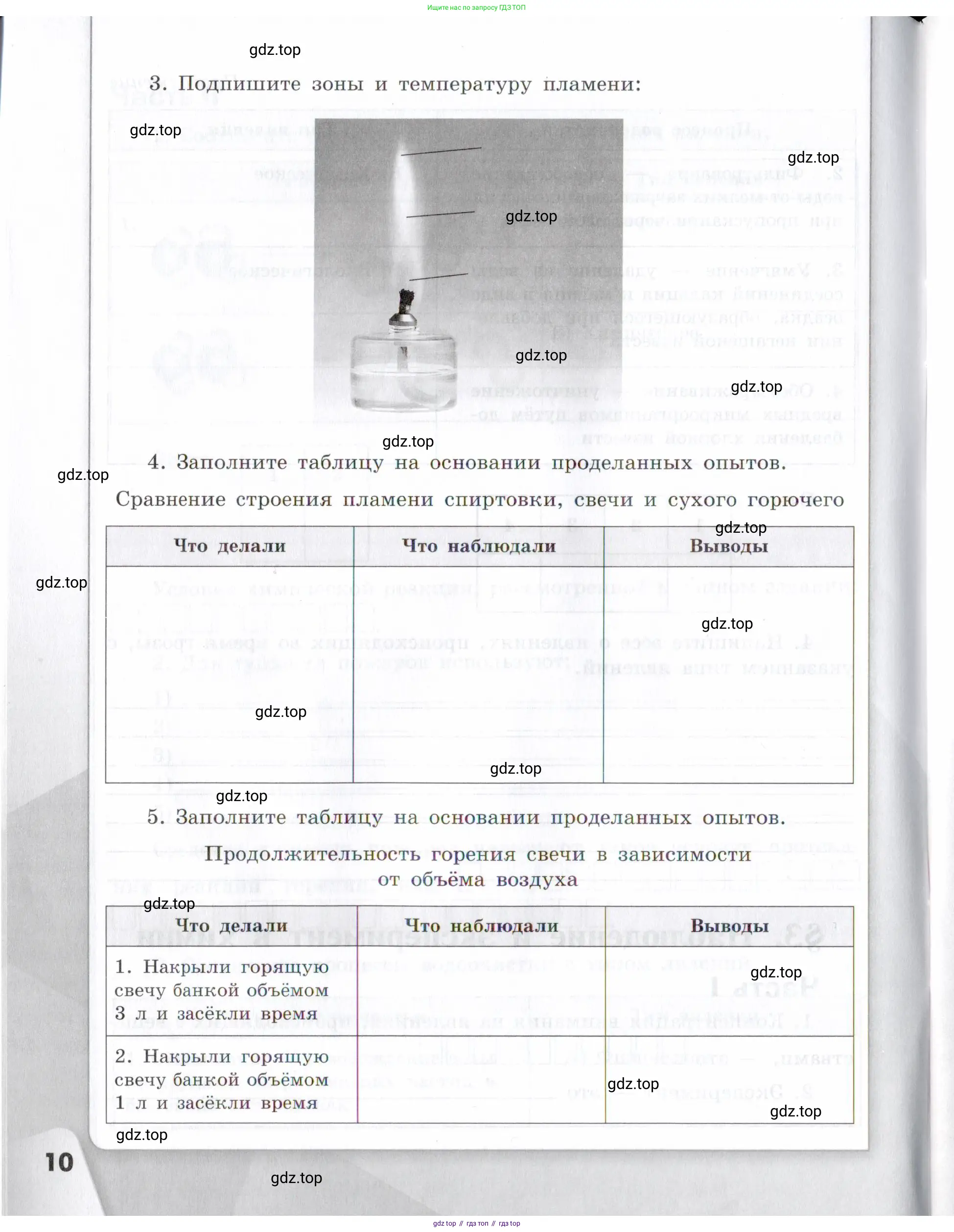 Химия, 7 класс рабочая тетрадь, авторы: Габриелян Олег Саргисович, Сладков Сергей Анатольевич, Остроумов Игорь Геннадьевич, издательство Просвещение, Москва, 2018, белого цвета, страница 10
