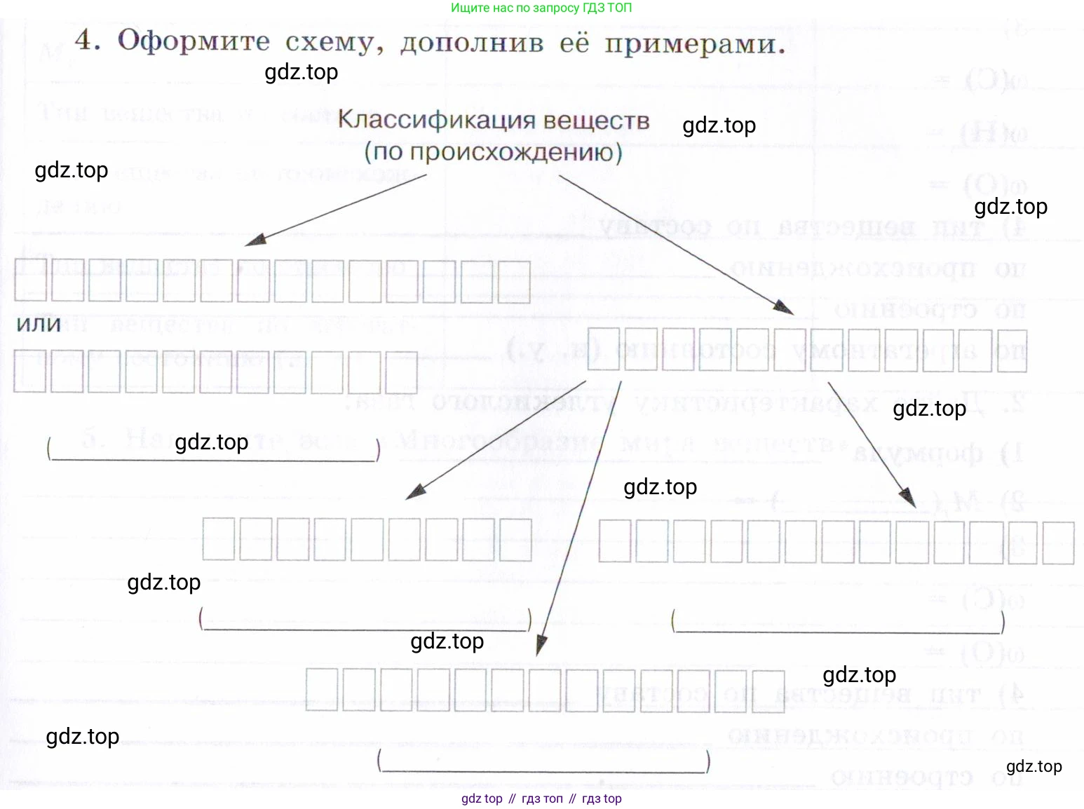 Химия, 7 класс рабочая тетрадь, авторы: Габриелян Олег Саргисович, Сладков Сергей Анатольевич, Остроумов Игорь Геннадьевич, издательство Просвещение, Москва, 2018, белого цвета, страница 77, номер 4, Условие