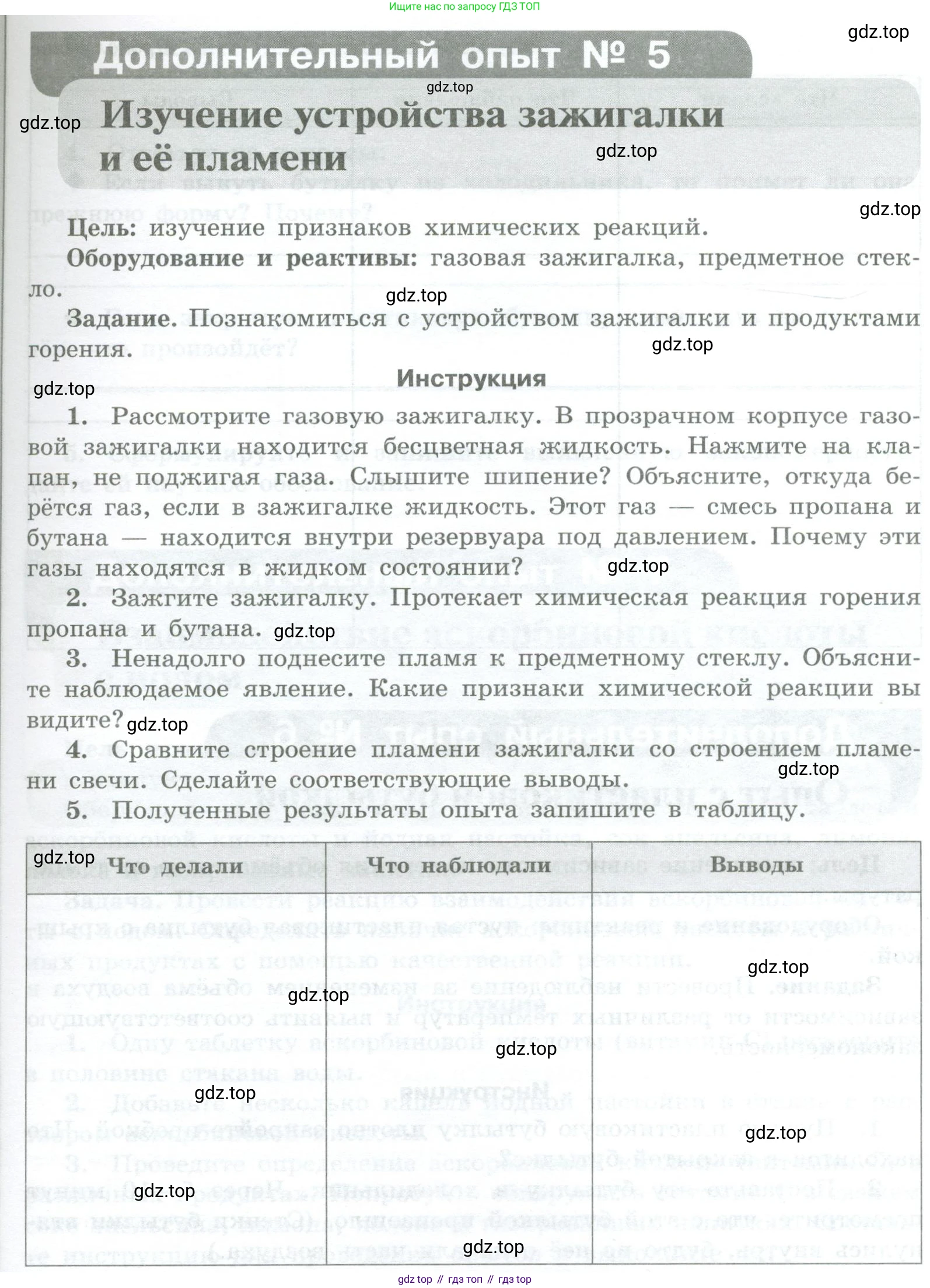 Химия, 7 класс Тетрадь для лабораторных и практических работ, авторы: Габриелян Олег Саргисович, Аксенова Инна Васильевна, Остроумов Игорь Геннадьевич, издательство Просвещение, Москва, 2018, белого цвета, страница 73, Условие