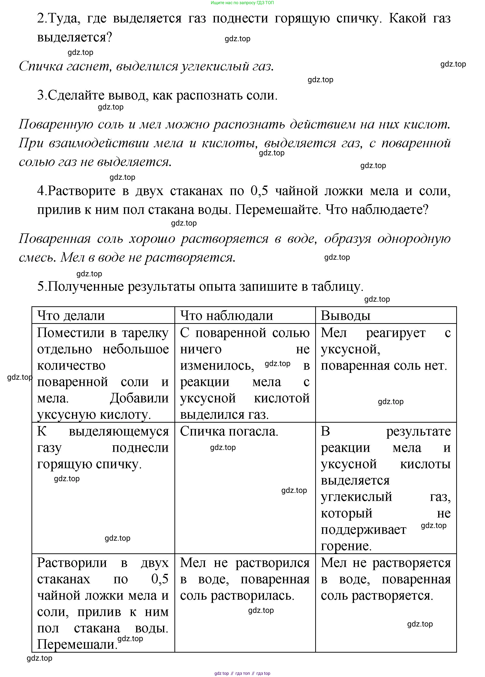 Химия, 7 класс Тетрадь для лабораторных и практических работ, авторы: Габриелян Олег Саргисович, Аксенова Инна Васильевна, Остроумов Игорь Геннадьевич, издательство Просвещение, Москва, 2018, белого цвета, страница 64, Решение (продолжение 2)