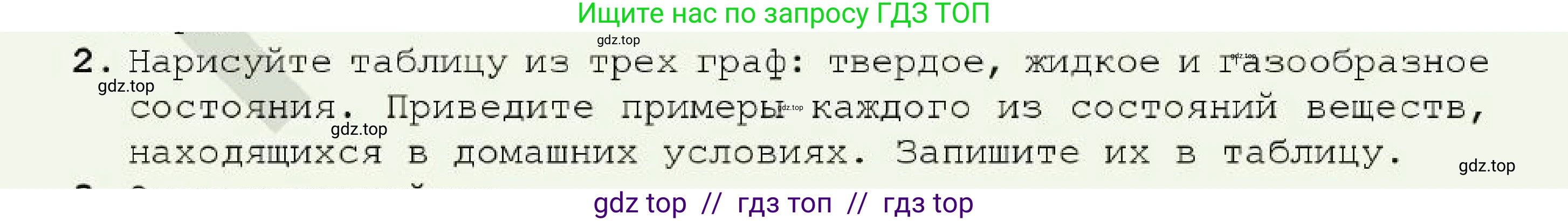 Химия, 7 класс Учебник, авторы: Оспанова Мейрамкуль Кабылбековна, Аухадиева Кырмызы Сейсенбековна, Белоусова Татьяна Геннадьевна, издательство Мектеп, Алматы, 2017, страница 33, номер 2, Условие