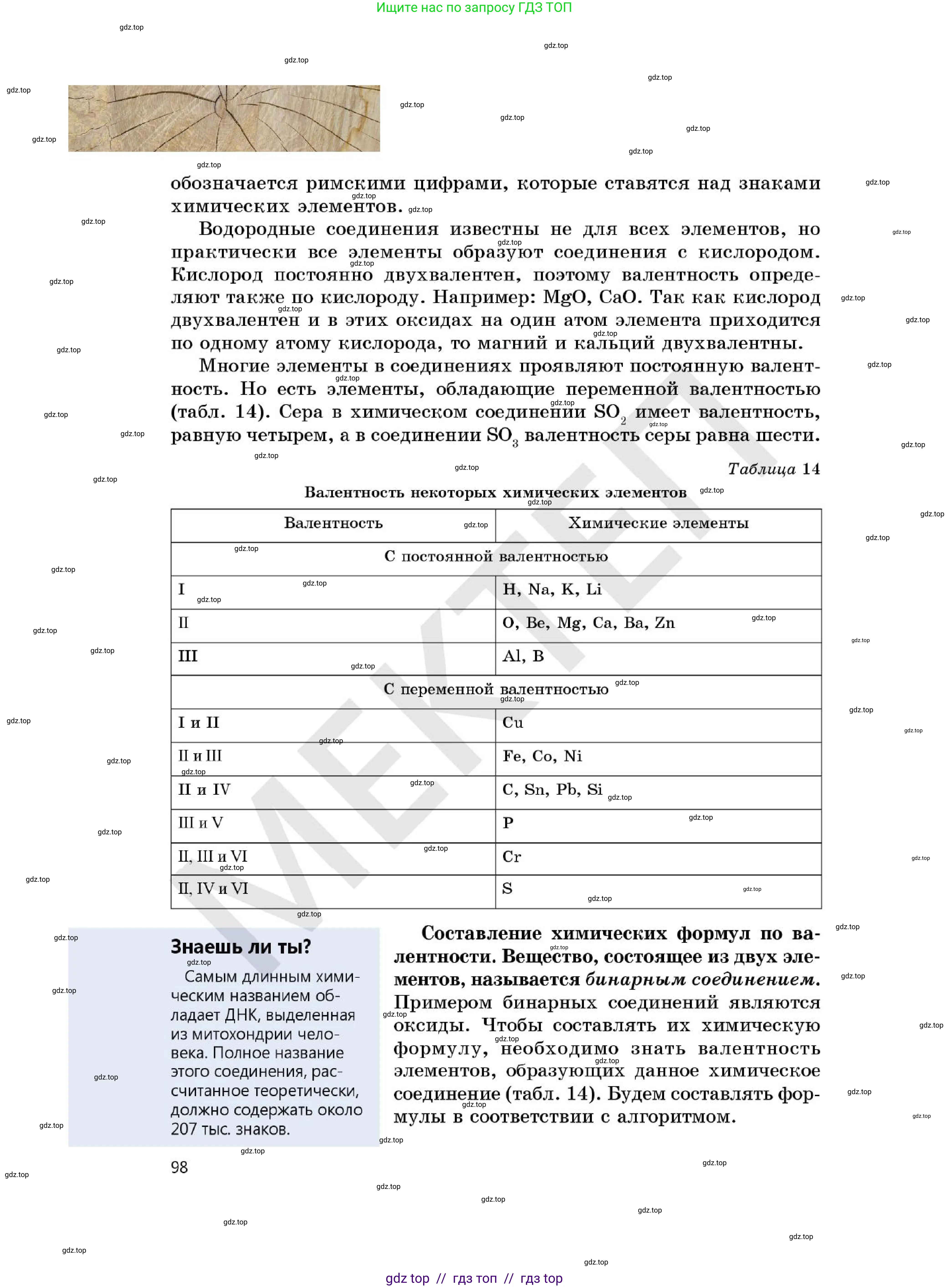 Химия, 7 класс Учебник, авторы: Оспанова Мейрамкуль Кабылбековна, Аухадиева Кырмызы Сейсенбековна, Белоусова Татьяна Геннадьевна, издательство Мектеп, Алматы, 2017, страница 98