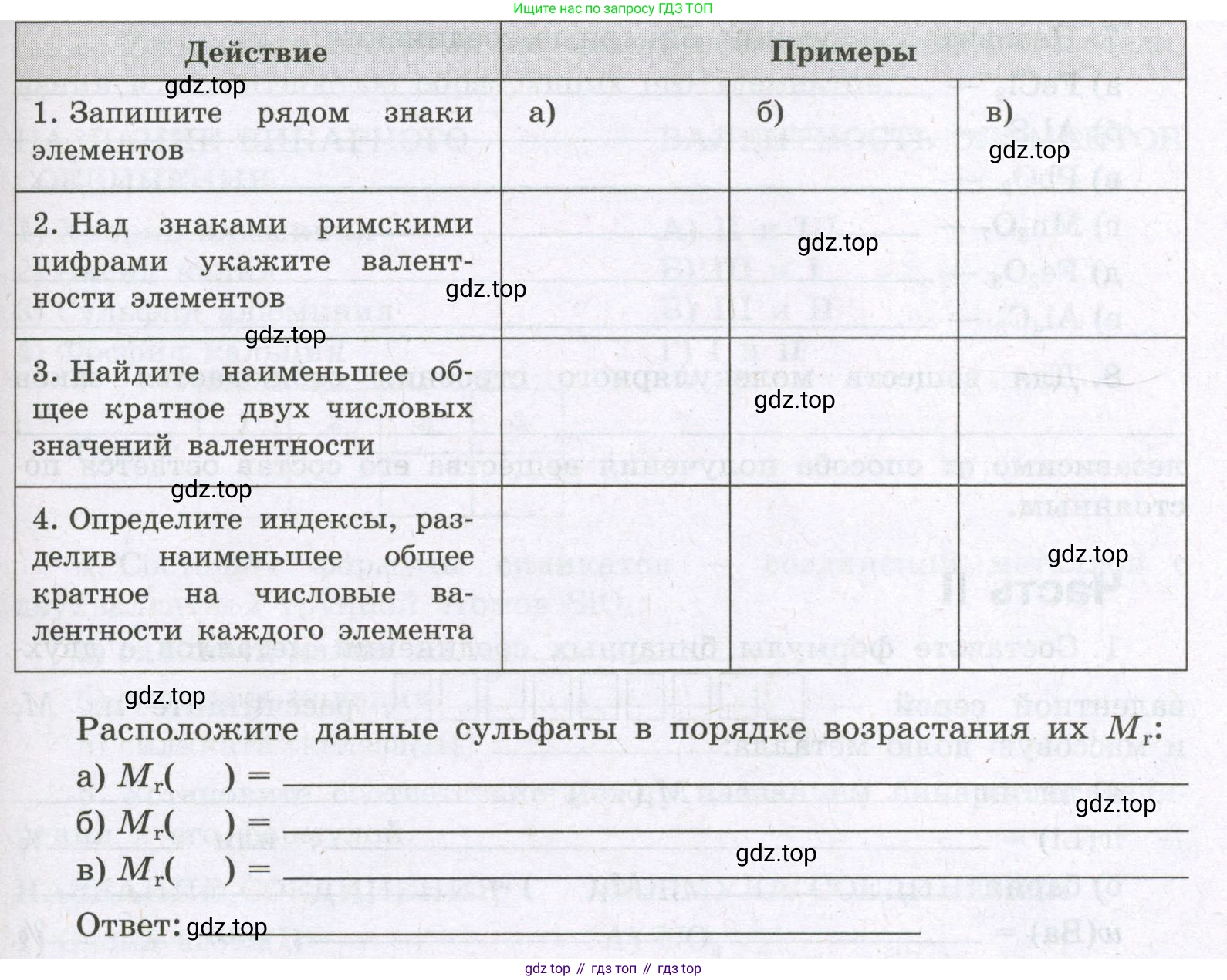Химия, 8 класс рабочая тетрадь, авторы: Габриелян Олег Саргисович, Сладков Сергей Анатольевич, Остроумов Игорь Геннадьевич, издательство Просвещение, Москва, 2023, белого цвета, страница 34, номер 5, Условие (продолжение 2)