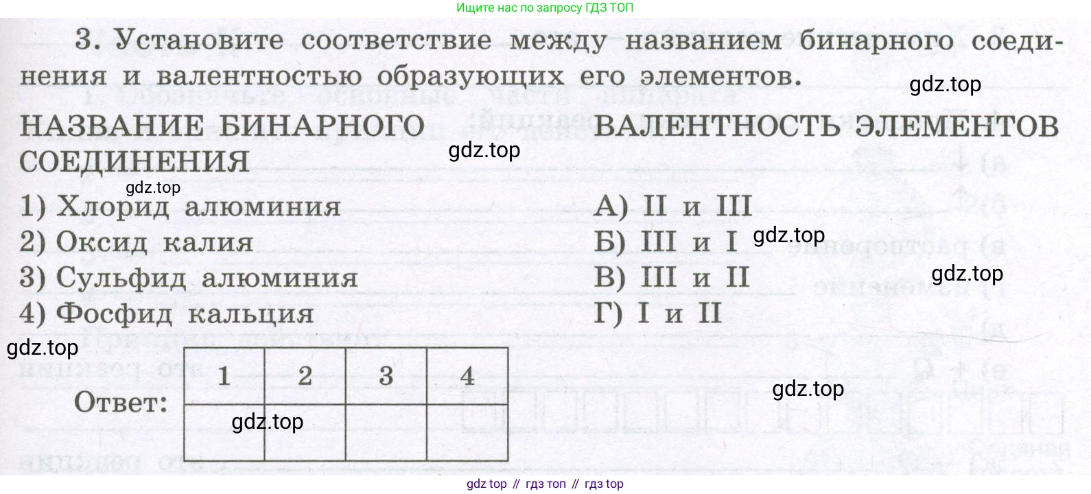 Химия, 8 класс рабочая тетрадь, авторы: Габриелян Олег Саргисович, Сладков Сергей Анатольевич, Остроумов Игорь Геннадьевич, издательство Просвещение, Москва, 2023, белого цвета, страница 37, номер 3, Условие