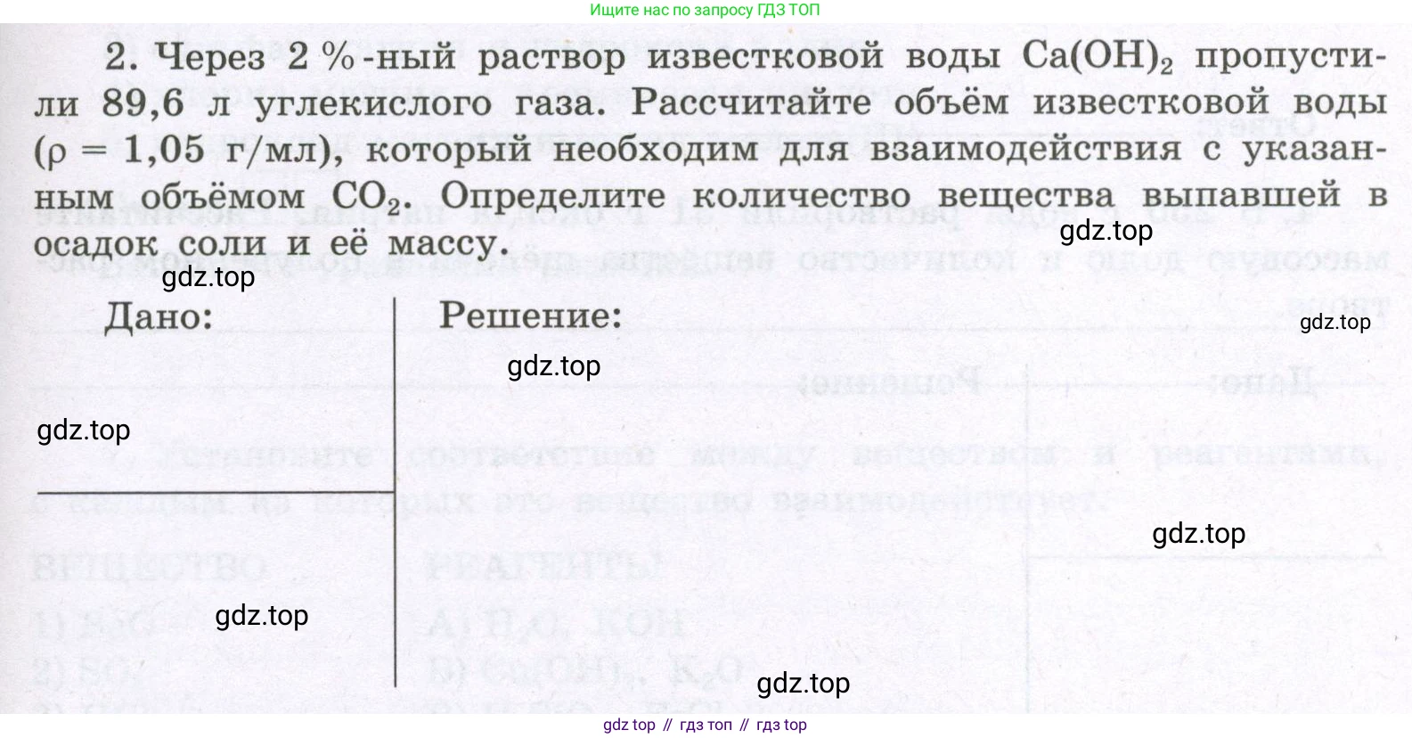 Химия, 8 класс рабочая тетрадь, авторы: Габриелян Олег Саргисович, Сладков Сергей Анатольевич, Остроумов Игорь Геннадьевич, издательство Просвещение, Москва, 2023, белого цвета, страница 93, номер 2, Условие