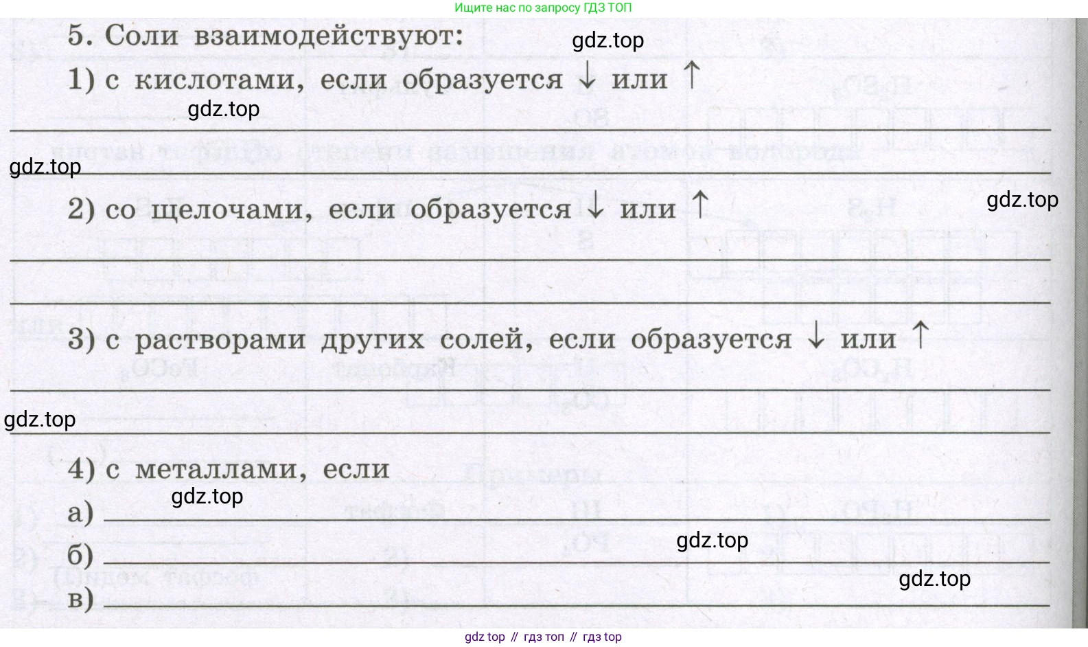 Химия, 8 класс рабочая тетрадь, авторы: Габриелян Олег Саргисович, Сладков Сергей Анатольевич, Остроумов Игорь Геннадьевич, издательство Просвещение, Москва, 2023, белого цвета, страница 102, номер 5, Условие