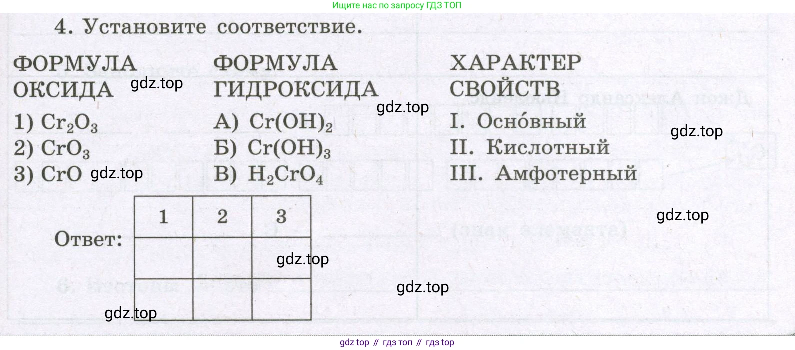 Химия, 8 класс рабочая тетрадь, авторы: Габриелян Олег Саргисович, Сладков Сергей Анатольевич, Остроумов Игорь Геннадьевич, издательство Просвещение, Москва, 2023, белого цвета, страница 115, номер 4, Условие