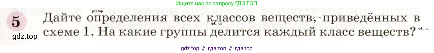 ГДЗ Химия, 8 класс Учебник, автор: Габриелян Олег Саргисович, издательство Просвещение, Москва, 2021, белого цвета, страница 261, номер 5, Условие