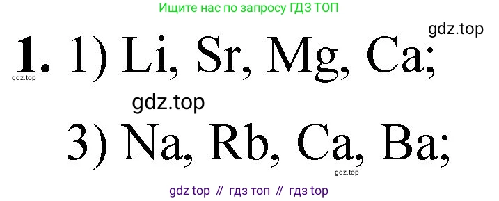 ГДЗ Химия, 8 класс Проверочные и контрольные работы, авторы: Габриелян Олег Саргисович, Лысова Галина Георгиевна, издательство Просвещение, Москва, 2023, белого цвета, страница 94, номер 1, Решение