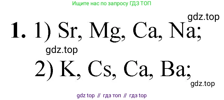ГДЗ Химия, 8 класс Проверочные и контрольные работы, авторы: Габриелян Олег Саргисович, Лысова Галина Георгиевна, издательство Просвещение, Москва, 2023, белого цвета, страница 95, номер 1, Решение