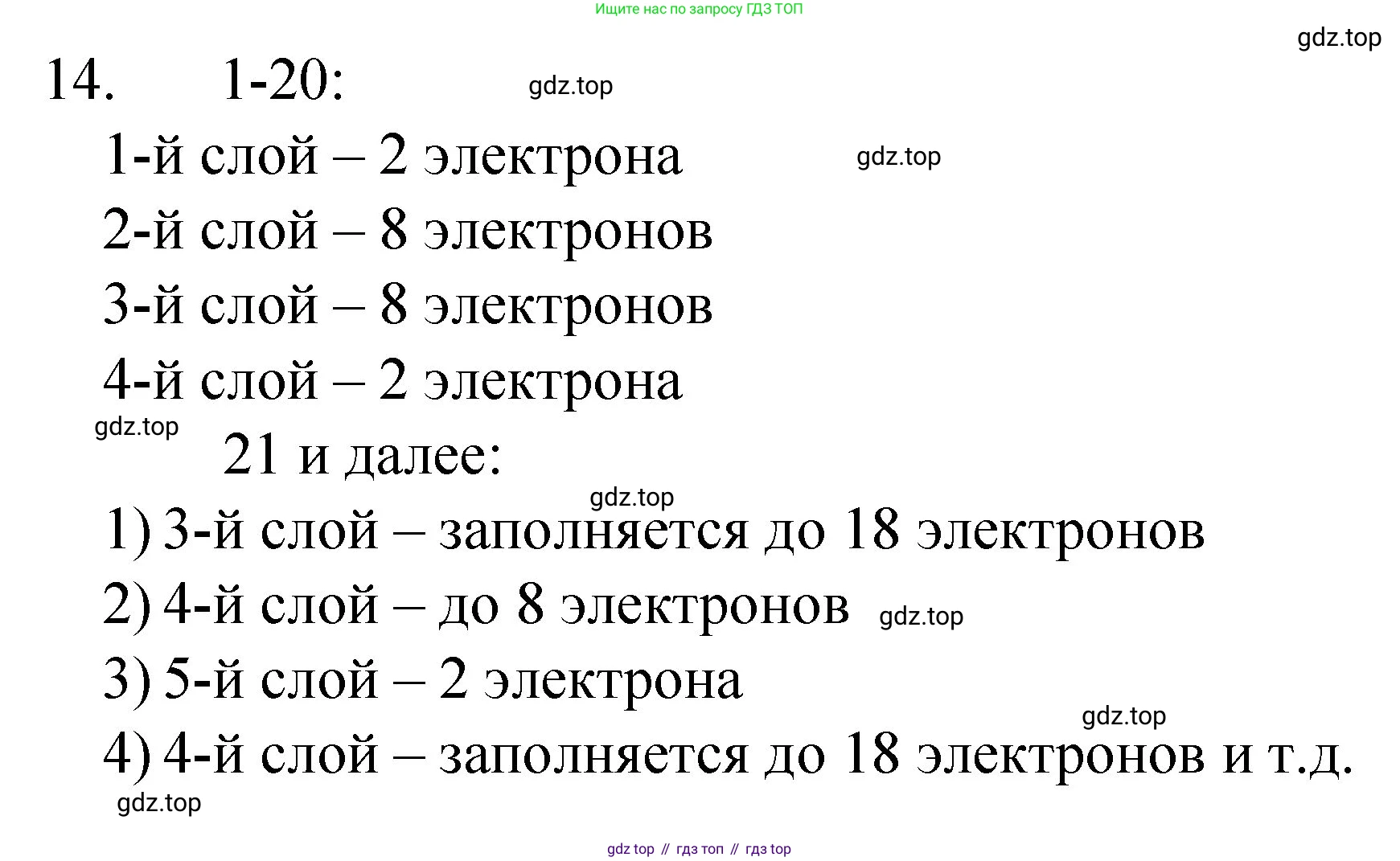 Химия, 8 класс Учебник, авторы: Габриелян Олег Саргисович, Остроумов Игорь Геннадьевич, Сладков Сергей Анатольевич, издательство Просвещение, Москва, 2023, белого цвета, страница 139, номер 14, Решение