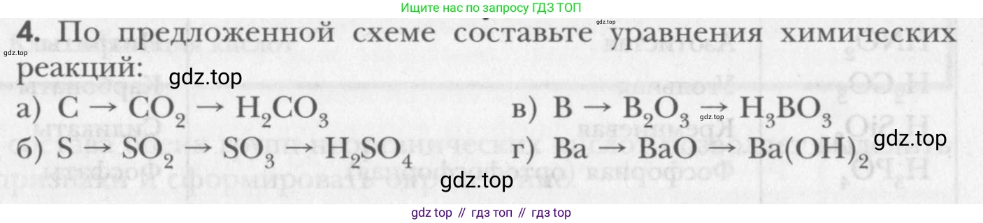 ГДЗ Химия, 8 класс Учебник, авторы: Кузнецова Нинель Евгеньевна, Титова И М, Гара Наталья Николаевна, издательство Вентана-граф, Москва, 2020, серого цвета, страница 142, номер 4, Условие