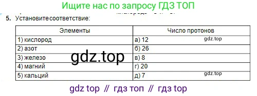 Химия, 8 класс Учебник, авторы: Оспанова Мейрамкуль Кабылбековна, Аухадиева Кырмызы Сейсенбековна, Белоусова Татьяна Геннадьевна, издательство Мектеп, Алматы, 2018, радужного цвета, страница 6, номер 5, Условие