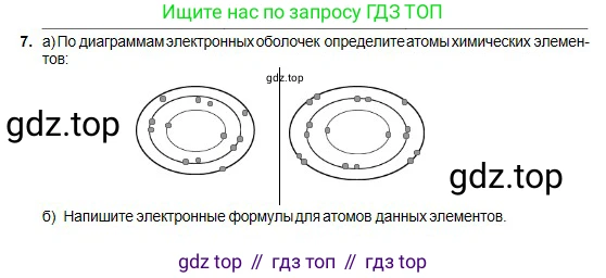Химия, 8 класс Учебник, авторы: Оспанова Мейрамкуль Кабылбековна, Аухадиева Кырмызы Сейсенбековна, Белоусова Татьяна Геннадьевна, издательство Мектеп, Алматы, 2018, радужного цвета, страница 14, номер 7, Условие