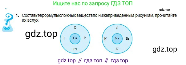 Химия, 8 класс Учебник, авторы: Оспанова Мейрамкуль Кабылбековна, Аухадиева Кырмызы Сейсенбековна, Белоусова Татьяна Геннадьевна, издательство Мектеп, Алматы, 2018, радужного цвета, страница 30, номер 1, Условие