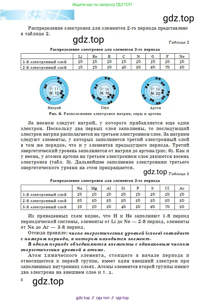 Химия, 8 класс Учебник, авторы: Оспанова Мейрамкуль Кабылбековна, Аухадиева Кырмызы Сейсенбековна, Белоусова Татьяна Геннадьевна, издательство Мектеп, Алматы, 2018, радужного цвета, страница 8