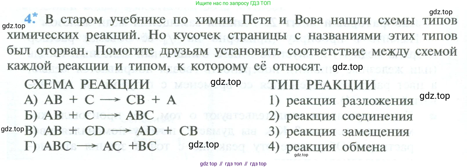 ГДЗ Химия, 8 класс Учебник, авторы: Рудзитис Гунтис Екабович, Фельдман Фриц Генрихович, издательство Просвещение, Москва, 2023, страница 74, номер 4, Условие 2023
