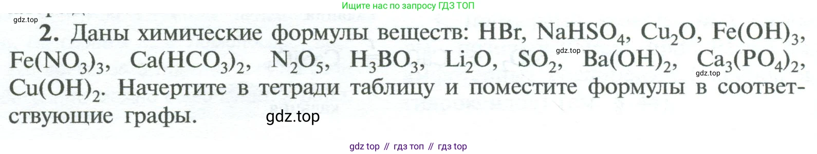 ГДЗ Химия, 8 класс Учебник, авторы: Рудзитис Гунтис Екабович, Фельдман Фриц Генрихович, издательство Просвещение, Москва, 2023, страница 168, номер 2, Условие 2023