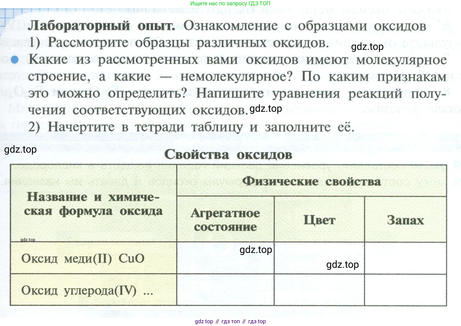ГДЗ Химия, 8 класс Учебник, авторы: Рудзитис Гунтис Екабович, Фельдман Фриц Генрихович, издательство Просвещение, Москва, 2023, страница 83, Условие 2023