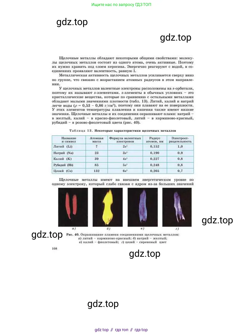 Химия, 8 класс Учебник, авторы: Усманова Майкамал Бигалиевна, Сакарьянова Куралай Назымовна, Сахариева Балнур Назымовна, издательство Атамұра, Алматы, 2018, радужного цвета, страница 108
