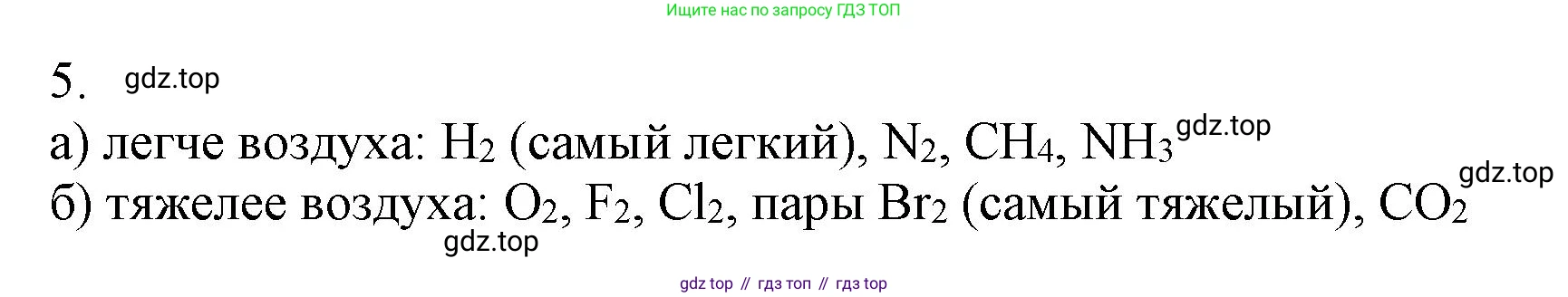 ГДЗ Химия, 9 класс Учебник, авторы: Еремин Вадим Владимирович, Кузьменко Николай Егорович, Дроздов Андрей Анатольевич, Лунин Валерий Васильевич, издательство Просвещение, Москва, 2022, белого цвета, страница 30, номер 5, Решение