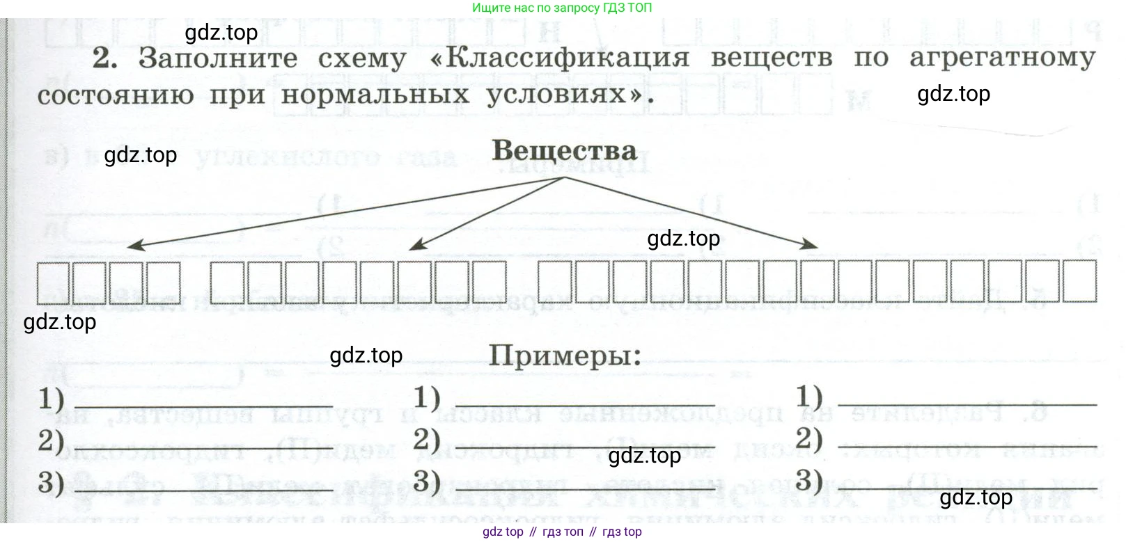 ГДЗ Химия, 9 класс рабочая тетрадь, авторы: Габриелян Олег Саргисович, Сладков Сергей Анатольевич, Остроумов Игорь Геннадьевич, издательство Просвещение, Москва, 2023, белого цвета, страница 7, номер 2, Условие