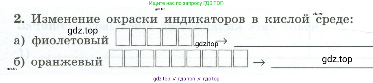 ГДЗ Химия, 9 класс рабочая тетрадь, авторы: Габриелян Олег Саргисович, Сладков Сергей Анатольевич, Остроумов Игорь Геннадьевич, издательство Просвещение, Москва, 2023, белого цвета, страница 24, номер 2, Условие