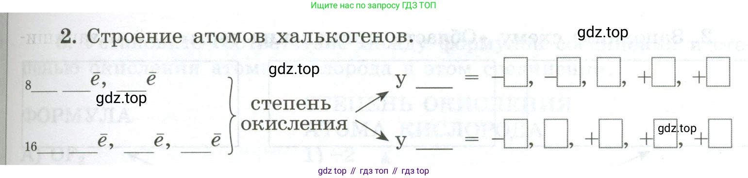 ГДЗ Химия, 9 класс рабочая тетрадь, авторы: Габриелян Олег Саргисович, Сладков Сергей Анатольевич, Остроумов Игорь Геннадьевич, издательство Просвещение, Москва, 2023, белого цвета, страница 55, номер 2, Условие