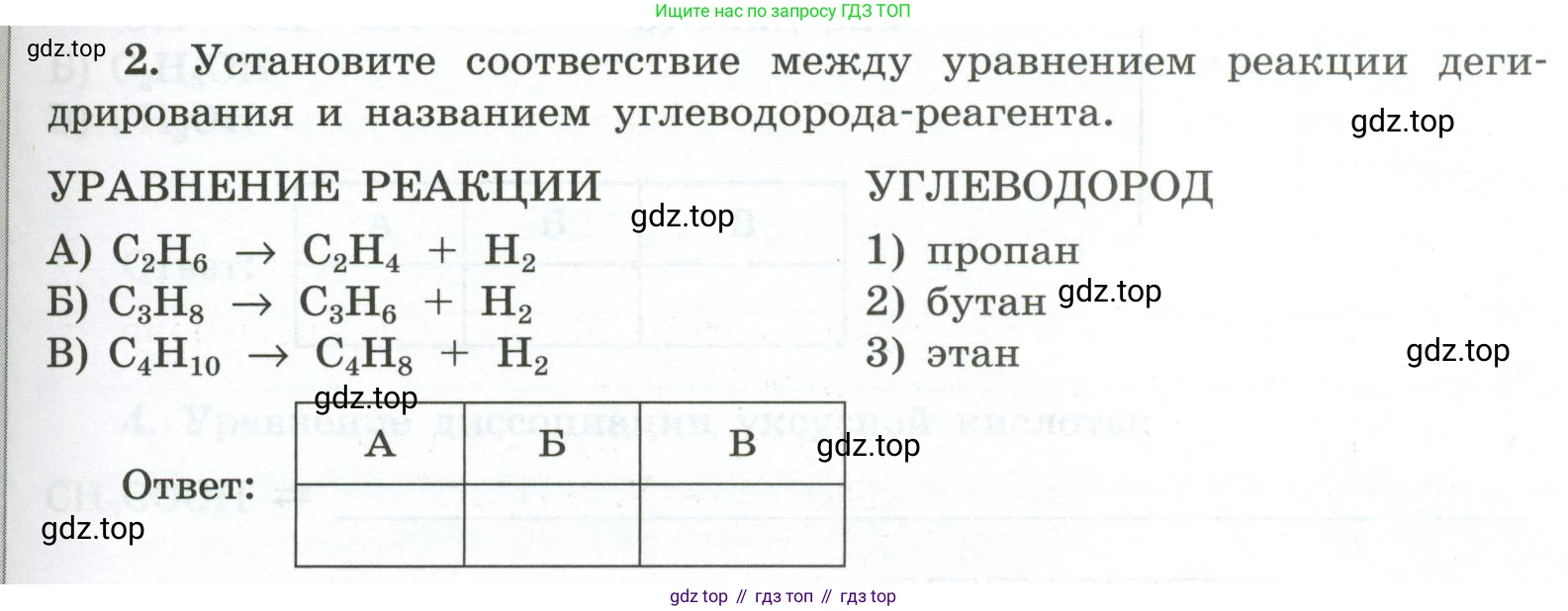 ГДЗ Химия, 9 класс рабочая тетрадь, авторы: Габриелян Олег Саргисович, Сладков Сергей Анатольевич, Остроумов Игорь Геннадьевич, издательство Просвещение, Москва, 2023, белого цвета, страница 97, номер 2, Условие