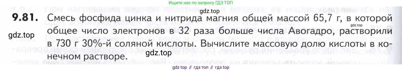 ГДЗ Химия, 10-11 класс Задачник, авторы: Еремин Вадим Владимирович, Дроздов Андрей Анатольевич, Ромашов Леонид Владимирович, издательство Просвещение, Москва, 2023, белого цвета, страница 246, номер 81, Условие