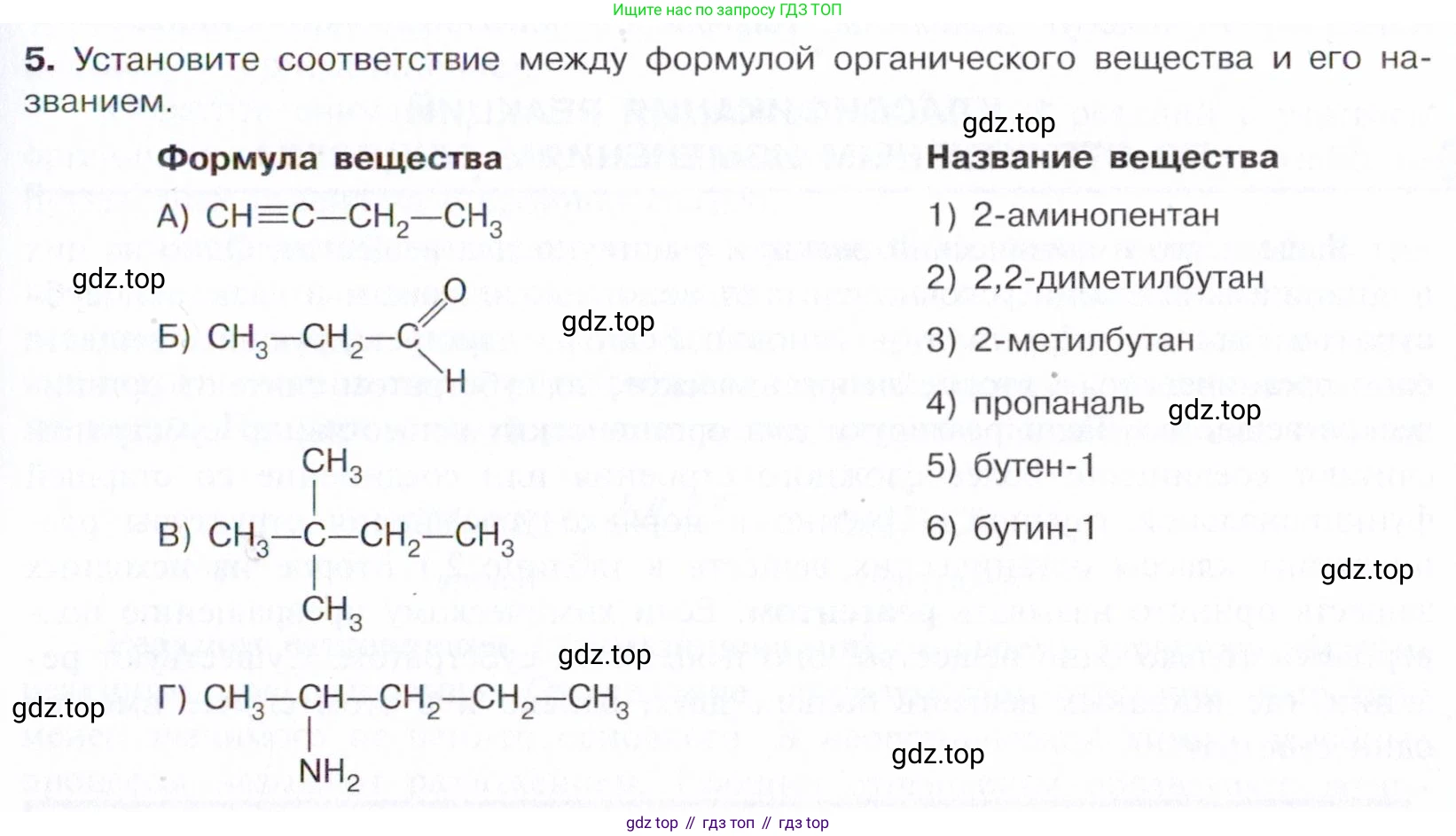 Химия, 10 класс Учебник, авторы: Габриелян Олег Саргисович, Остроумов Игорь Геннадьевич, Сладков Сергей Анатольевич, издательство Просвещение, Москва, 2021, белого цвета, страница 38, номер 5, Условие