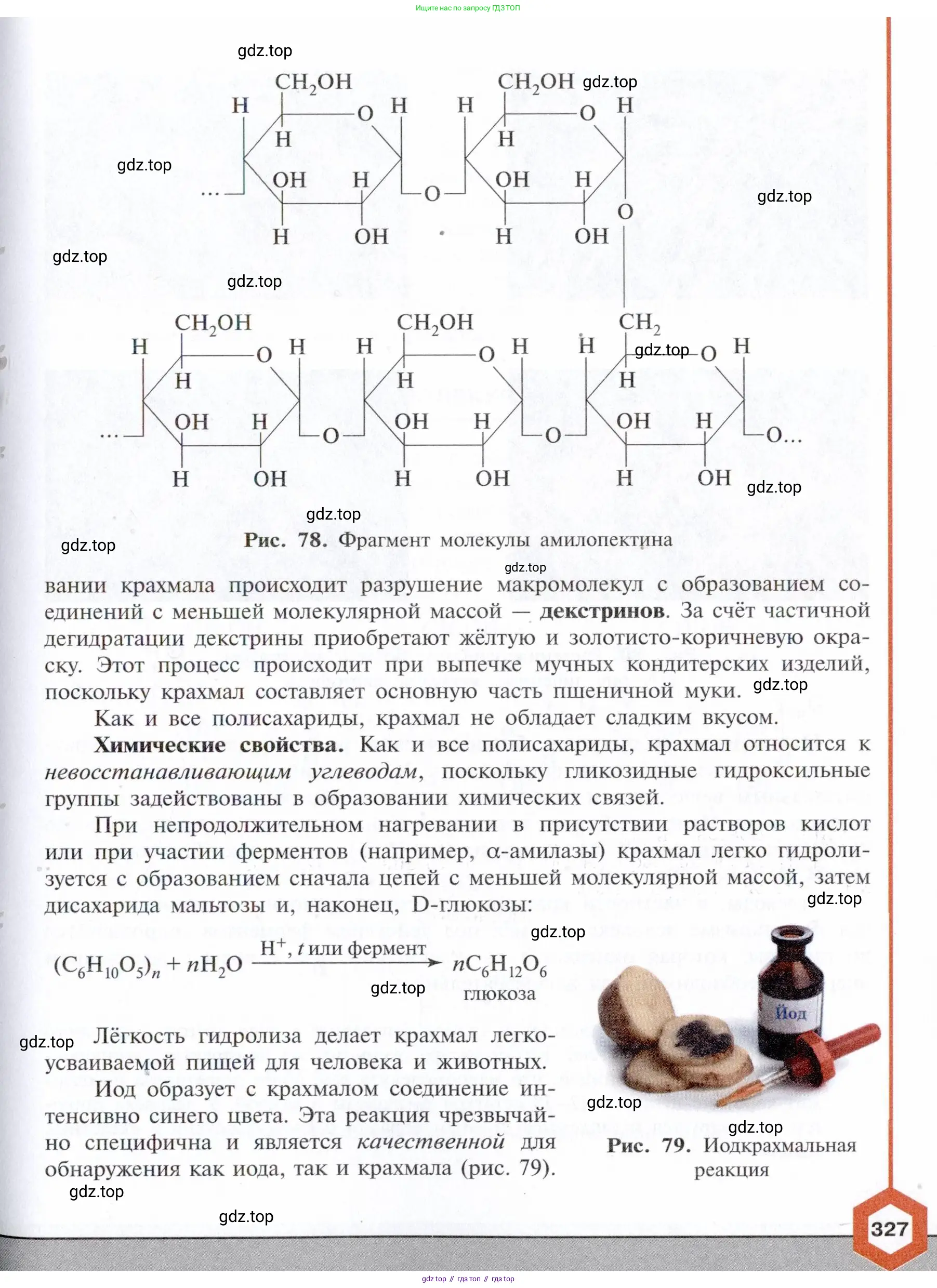 Химия, 10 класс Учебник, авторы: Габриелян Олег Саргисович, Остроумов Игорь Геннадьевич, Сладков Сергей Анатольевич, издательство Просвещение, Москва, 2021, белого цвета, страница 327